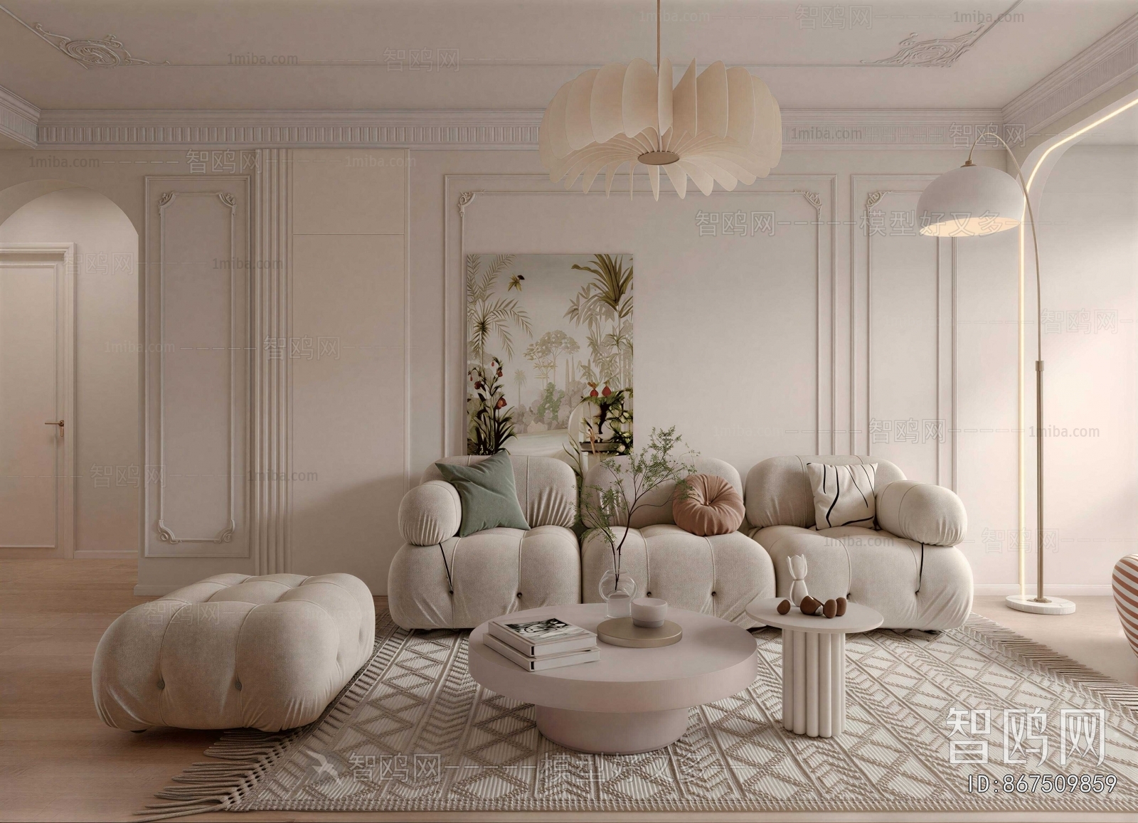French Style A Living Room