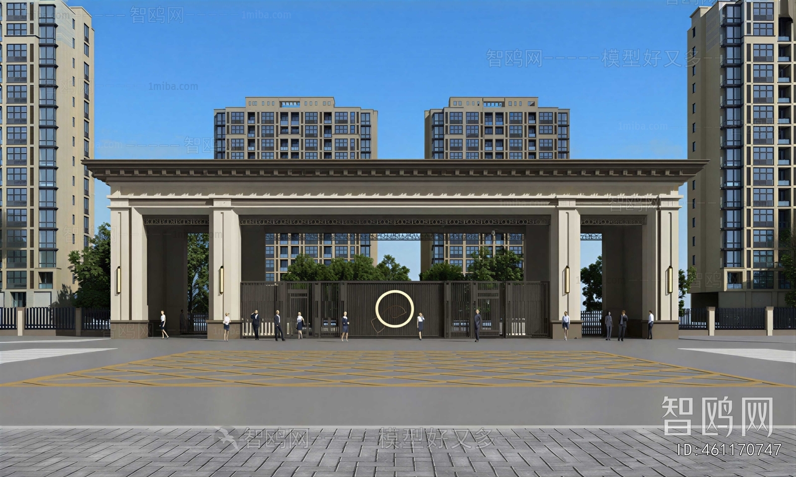 New Classical Style Facade Element