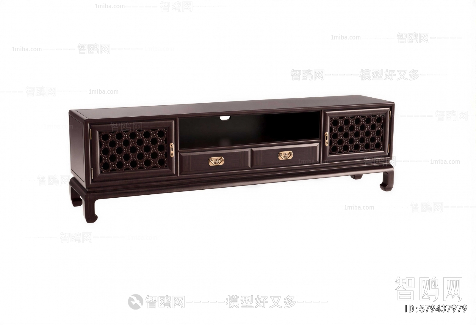 New Chinese Style TV Cabinet