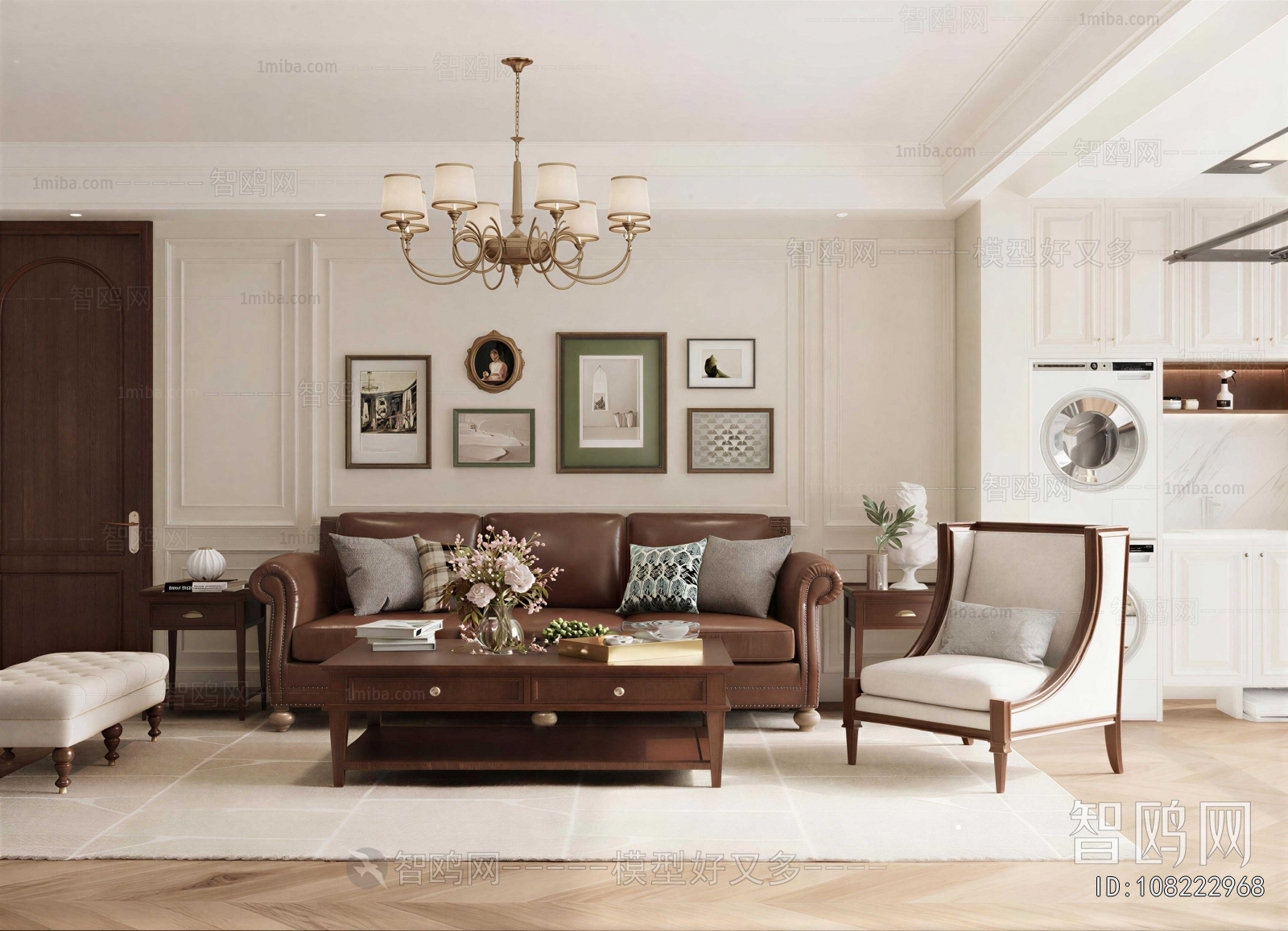 American Style A Living Room