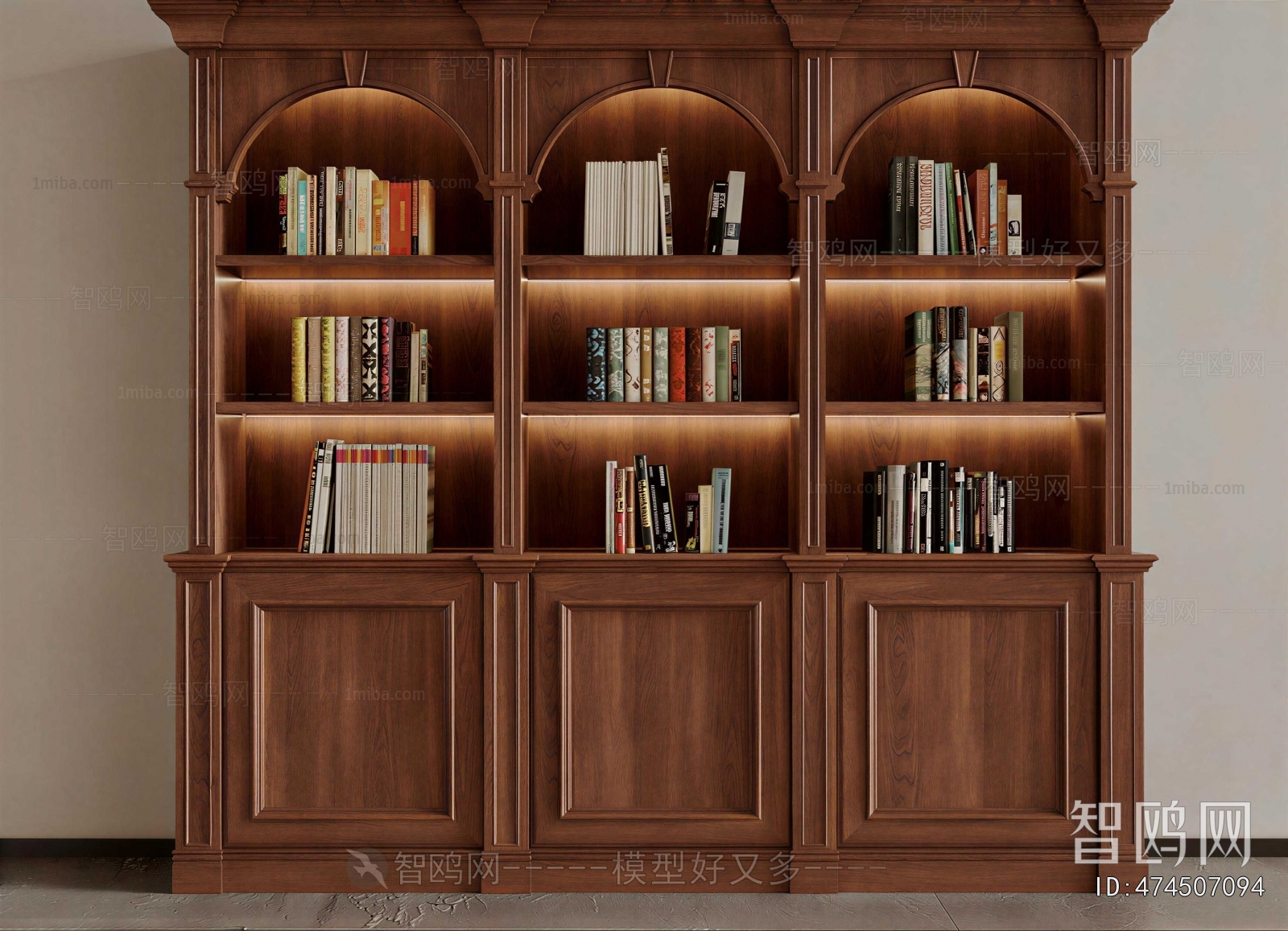 American Style Bookcase