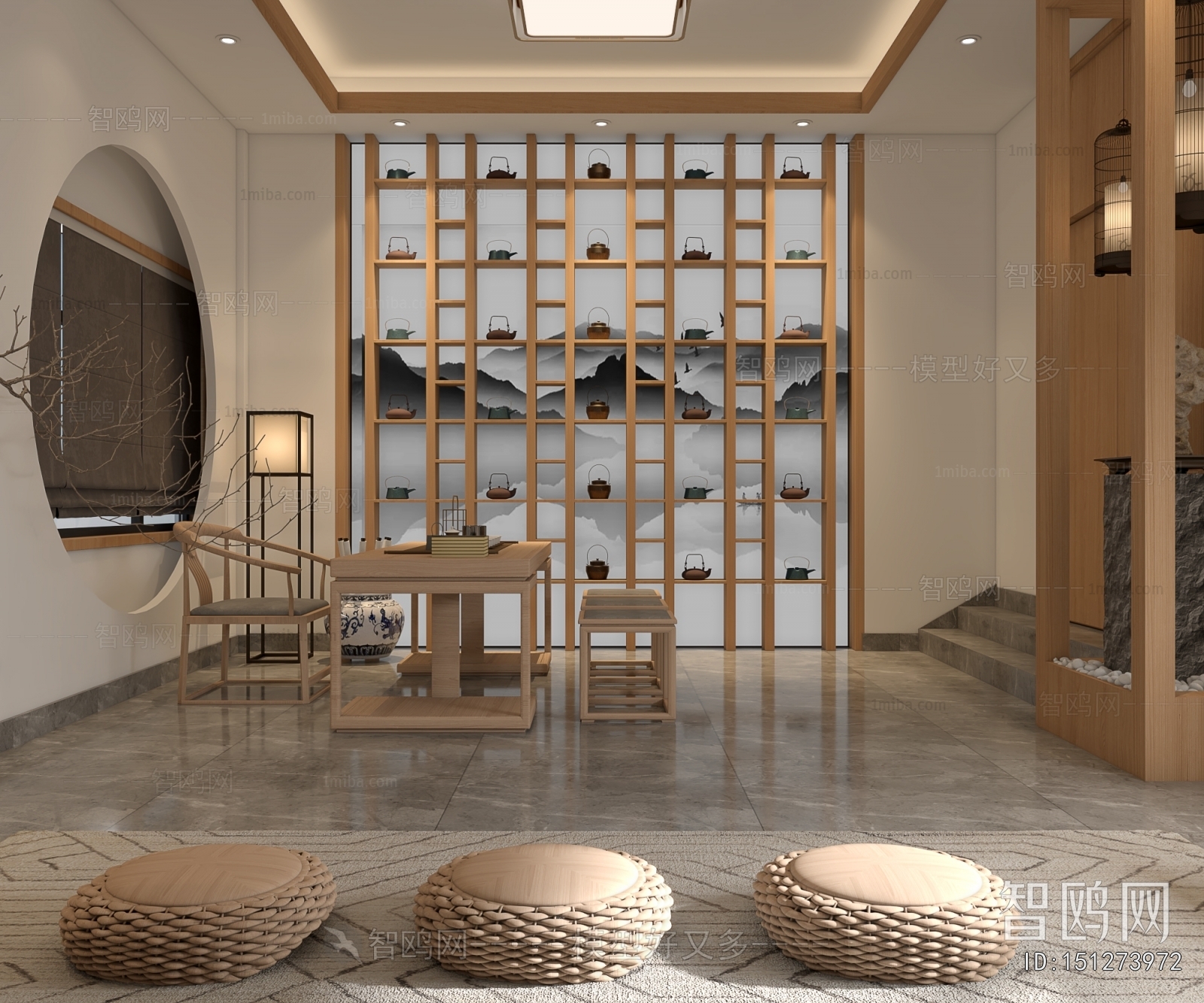 New Chinese Style Tea House