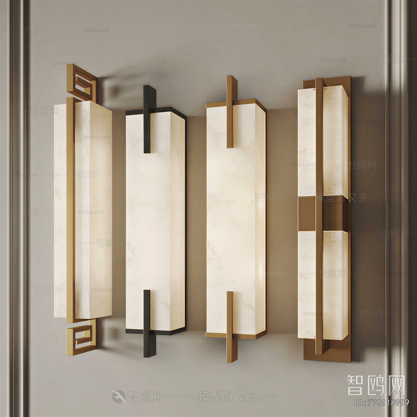 New Chinese Style Wall Lamp