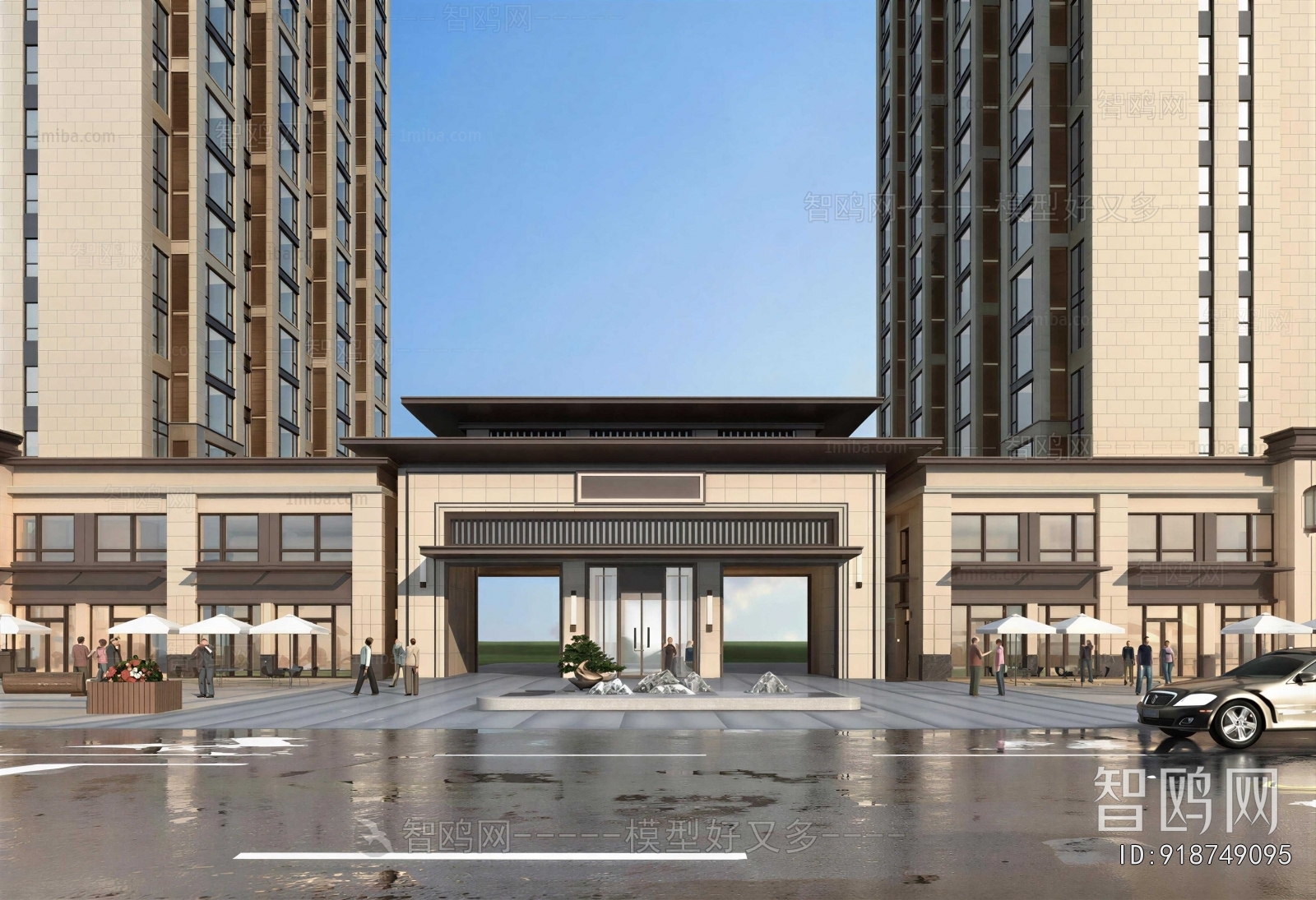 New Classical Style Facade Element
