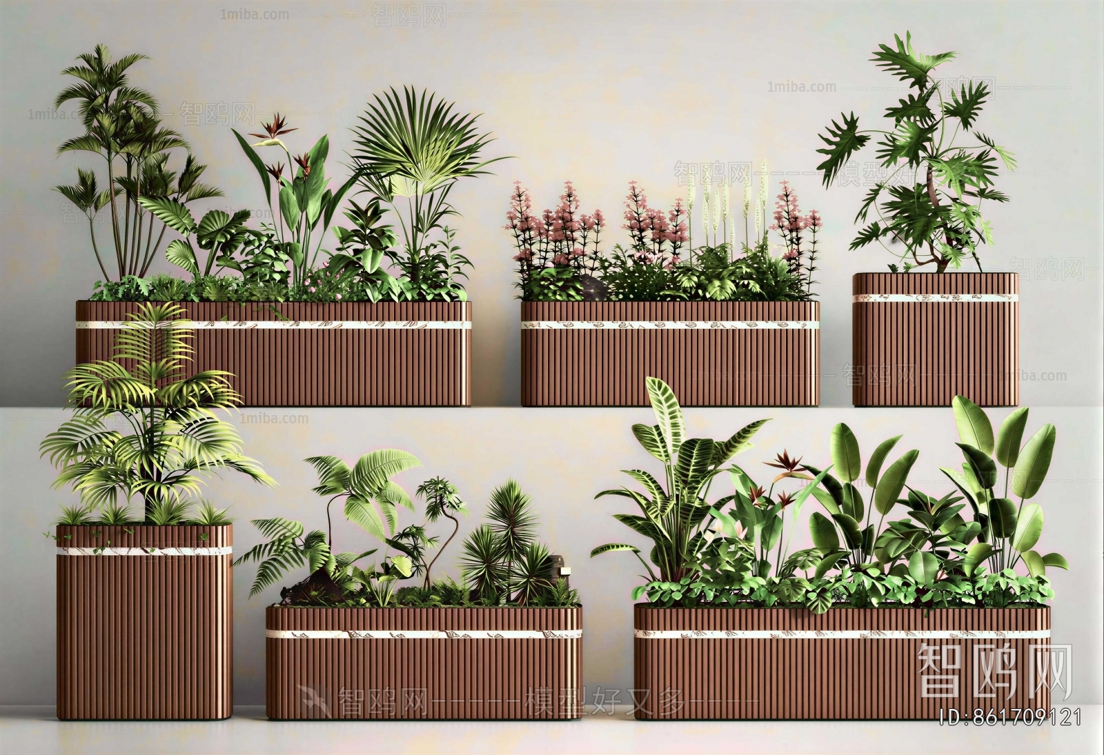 Modern Flower Bed, Flower Bowl, Flower Box