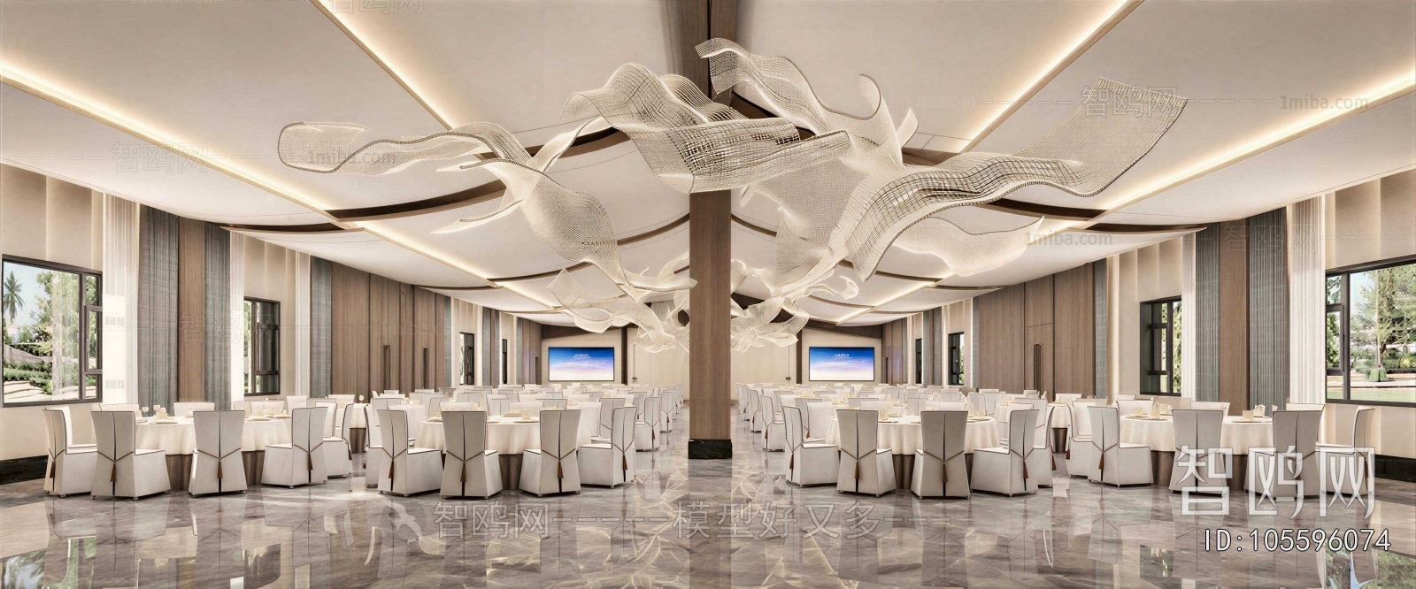 Modern Banquet Hall