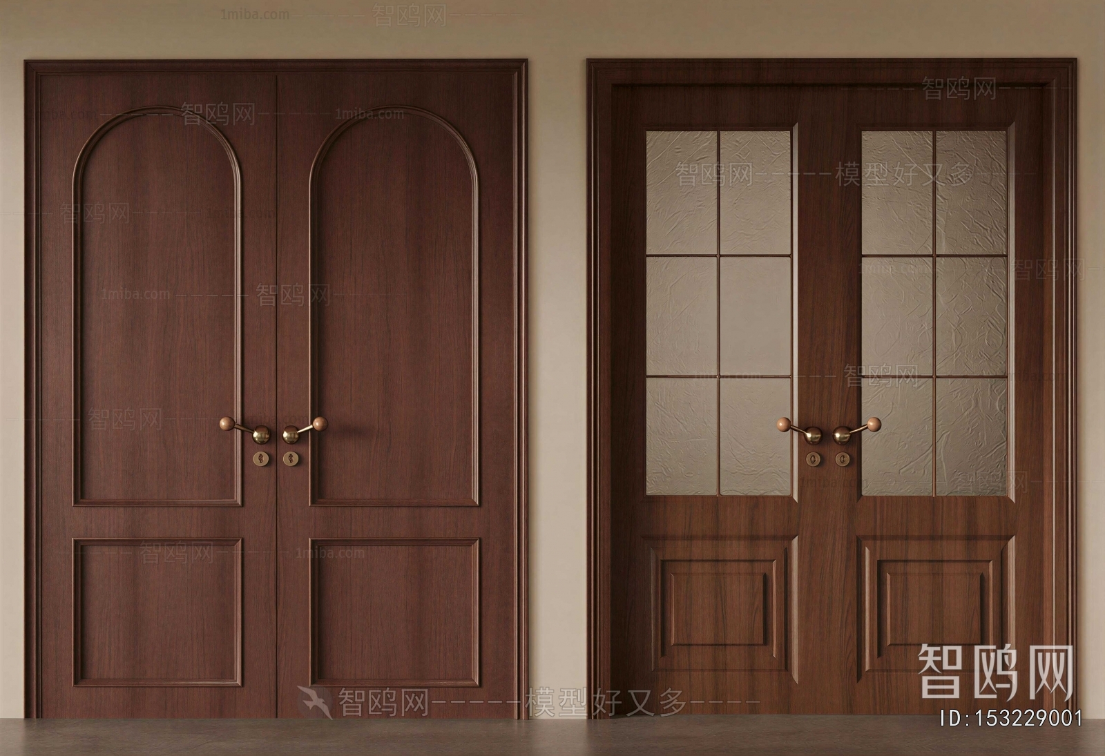 French Style Double Door