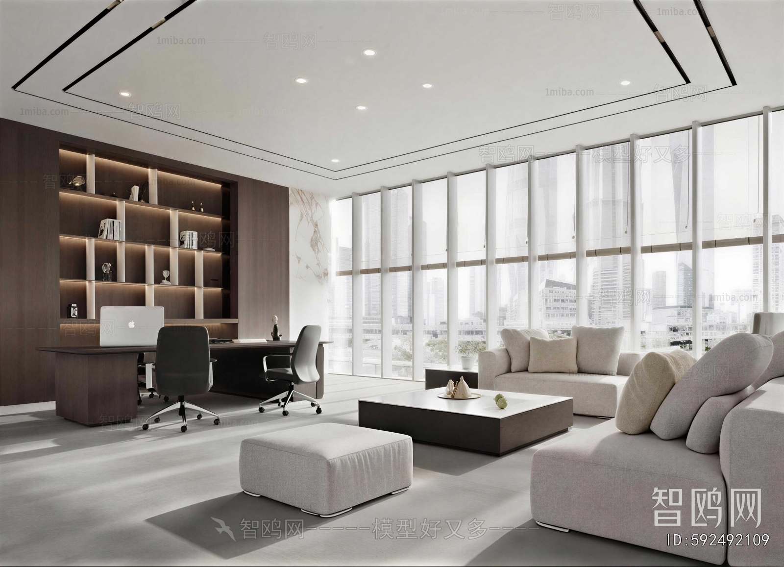 Modern Manager's Office