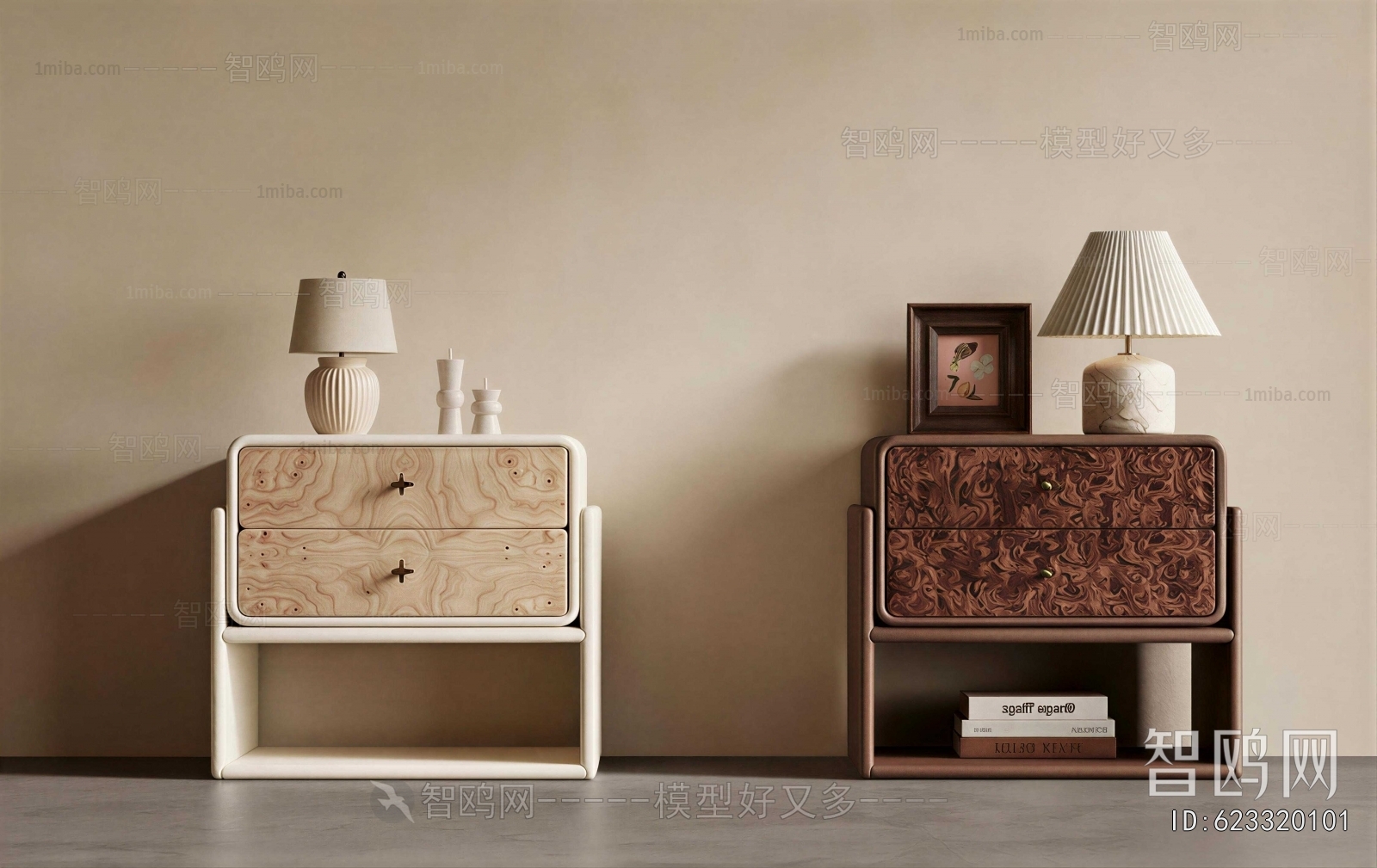 Modern Bedside Cupboard