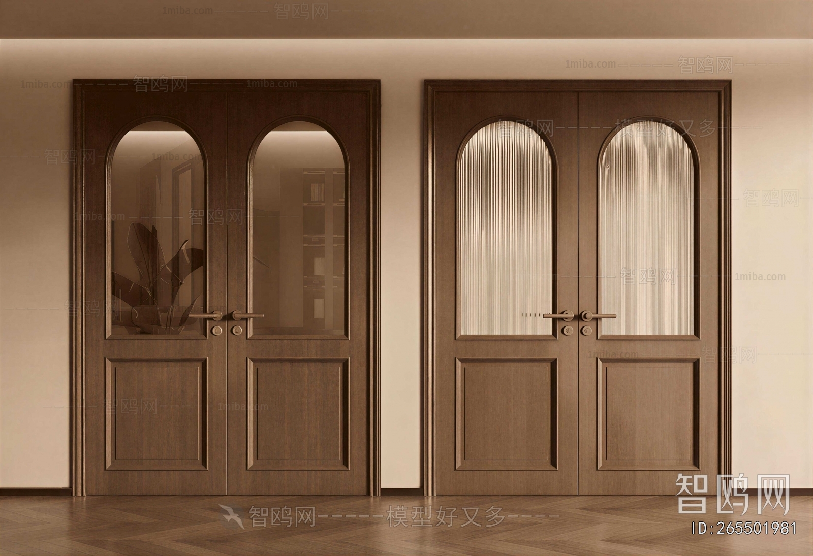 French Style Double Door