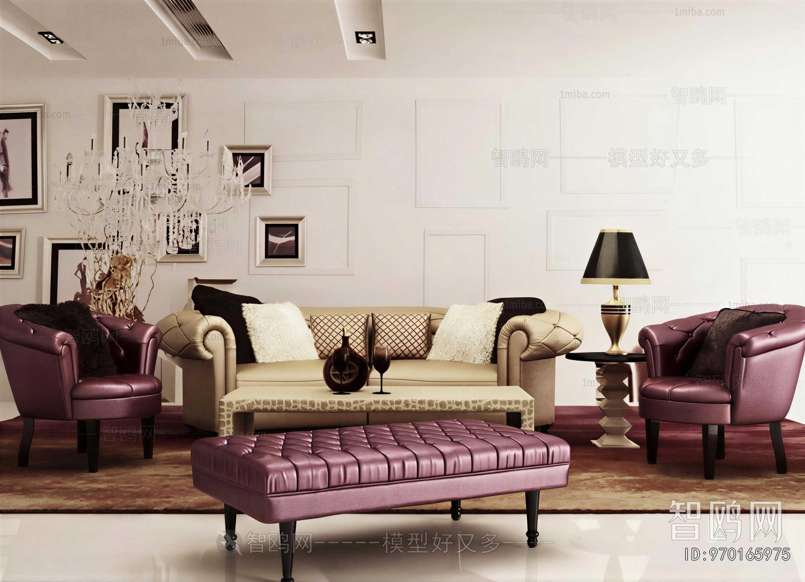 New Classical Style Sofa Combination