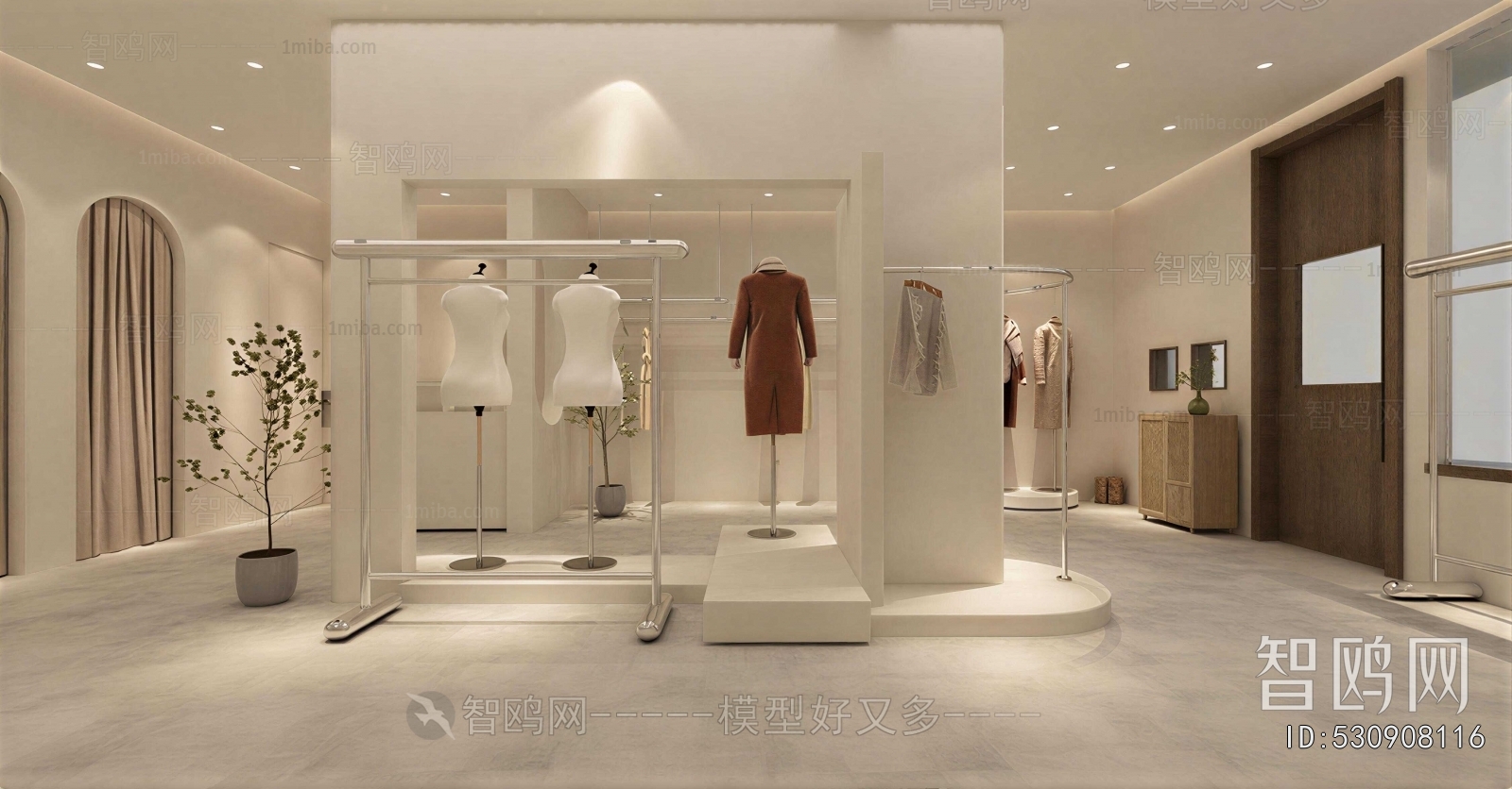 Modern Clothing Store