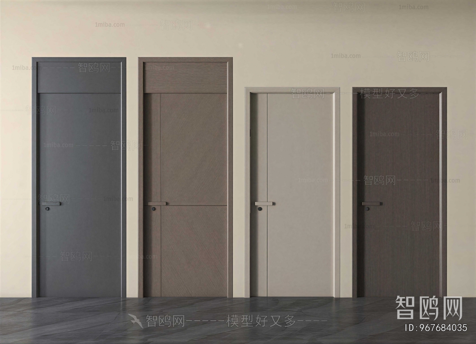 Modern Single Door
