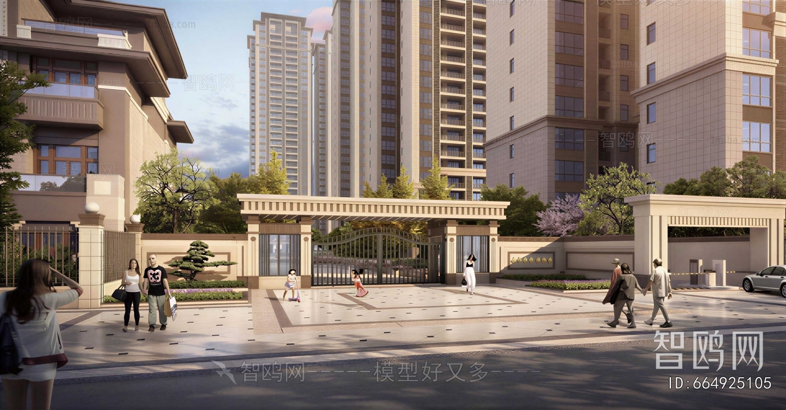 New Chinese Style Facade Element