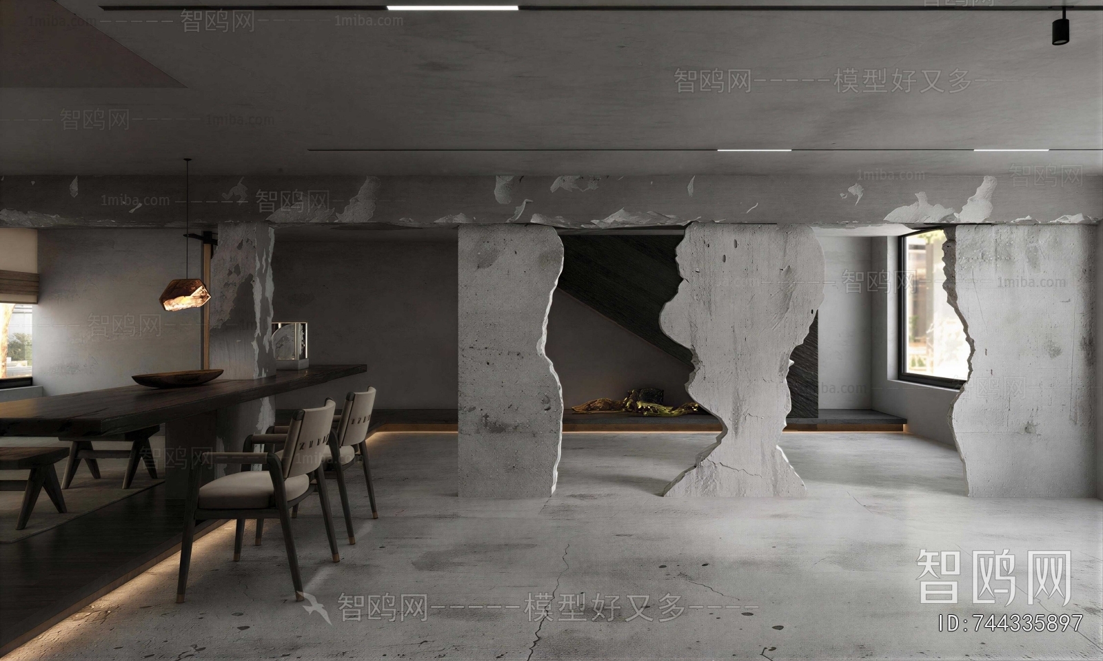 Industrial Style Restaurant