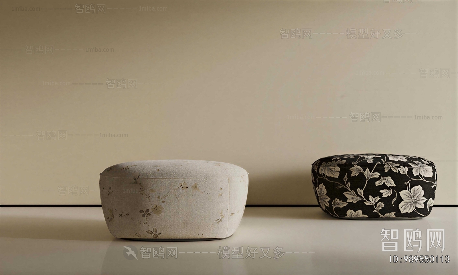 French Style Sofa Stool