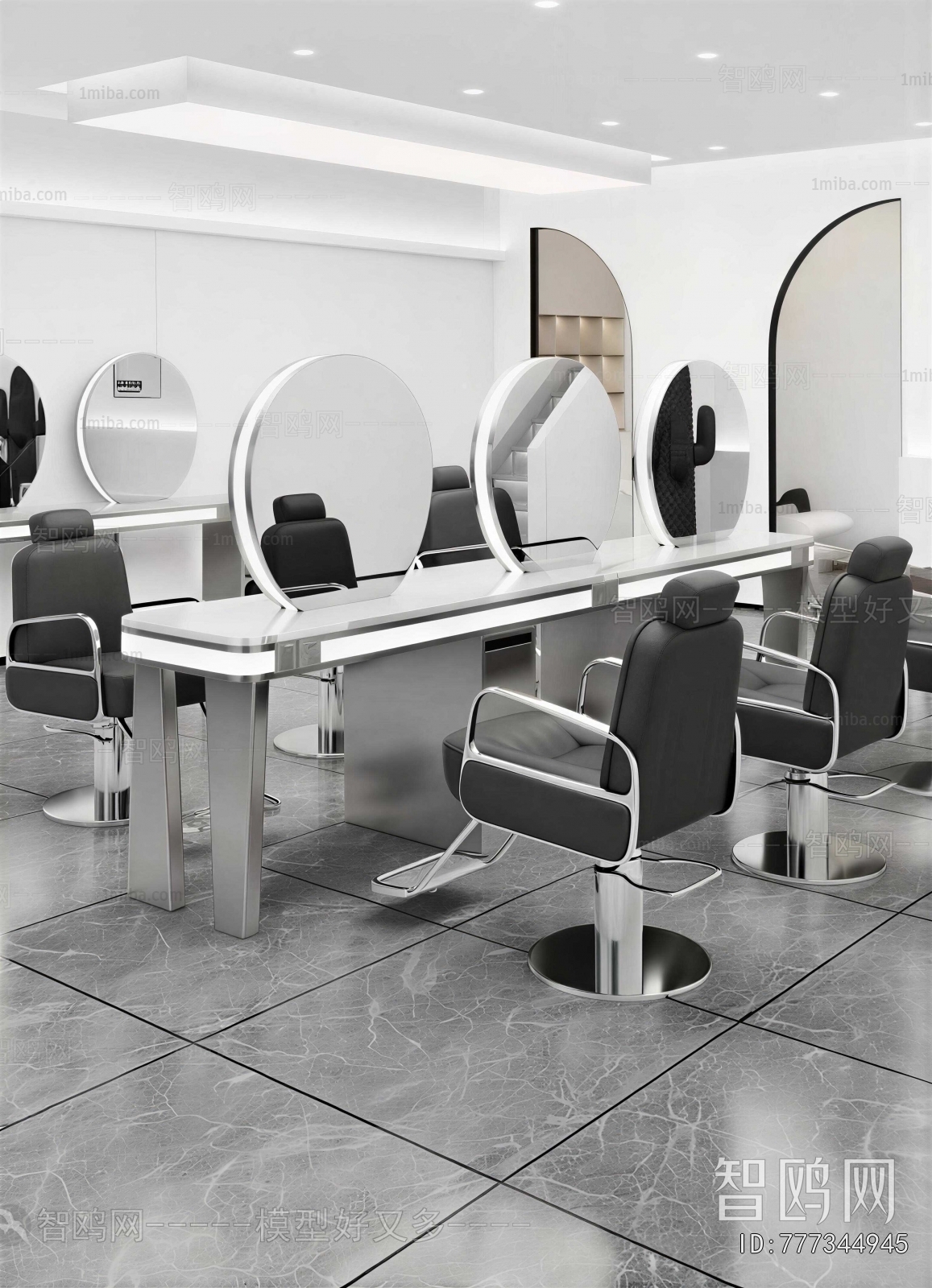 Modern Barber Chair
