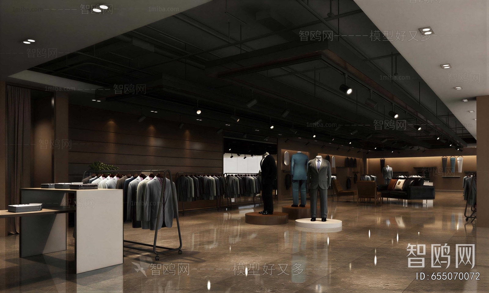 Modern Clothing Store