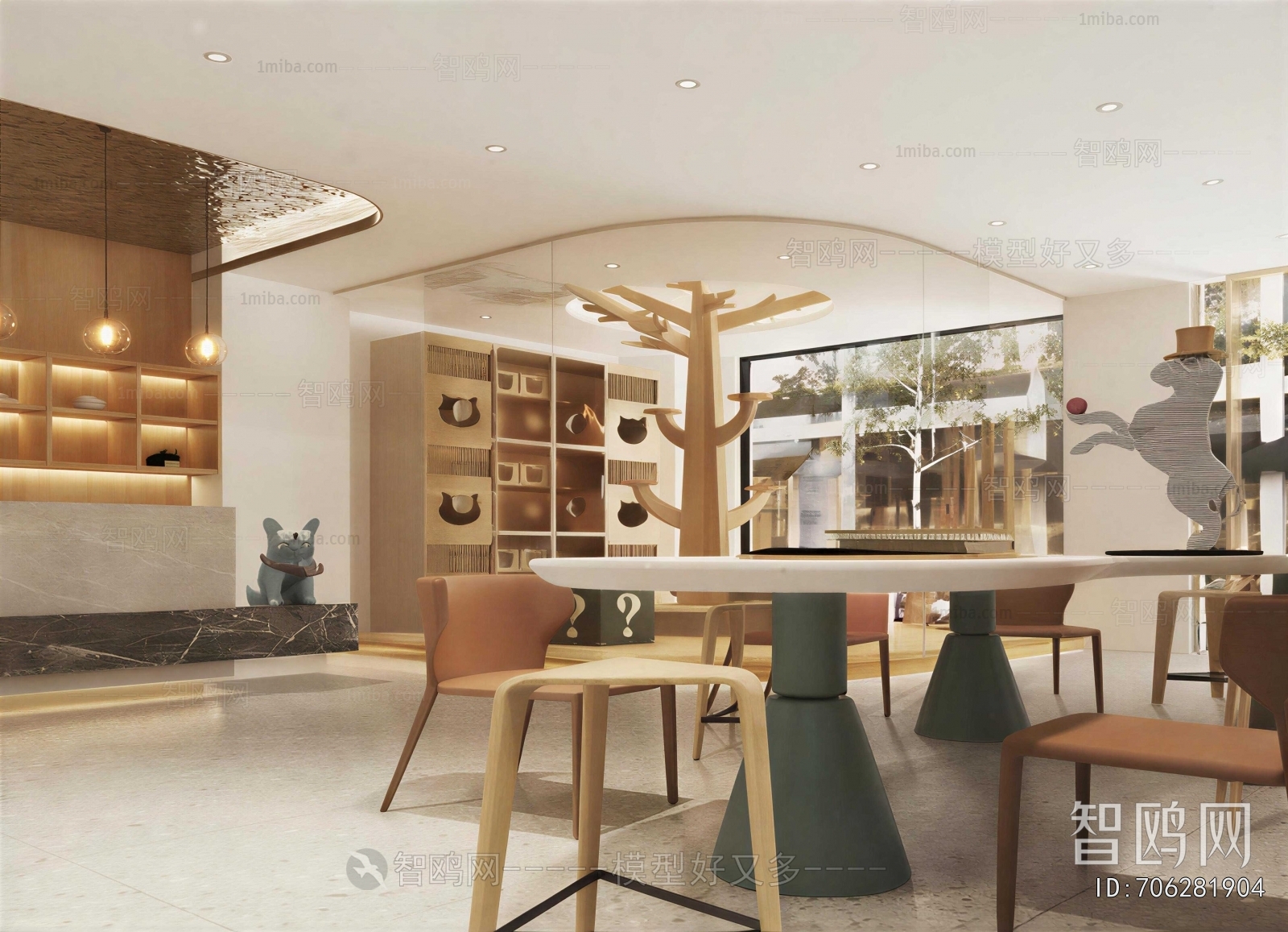 Modern Cafe