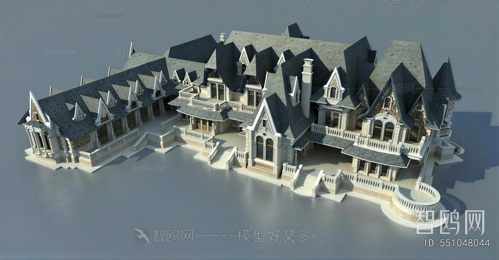 European Style Building Appearance