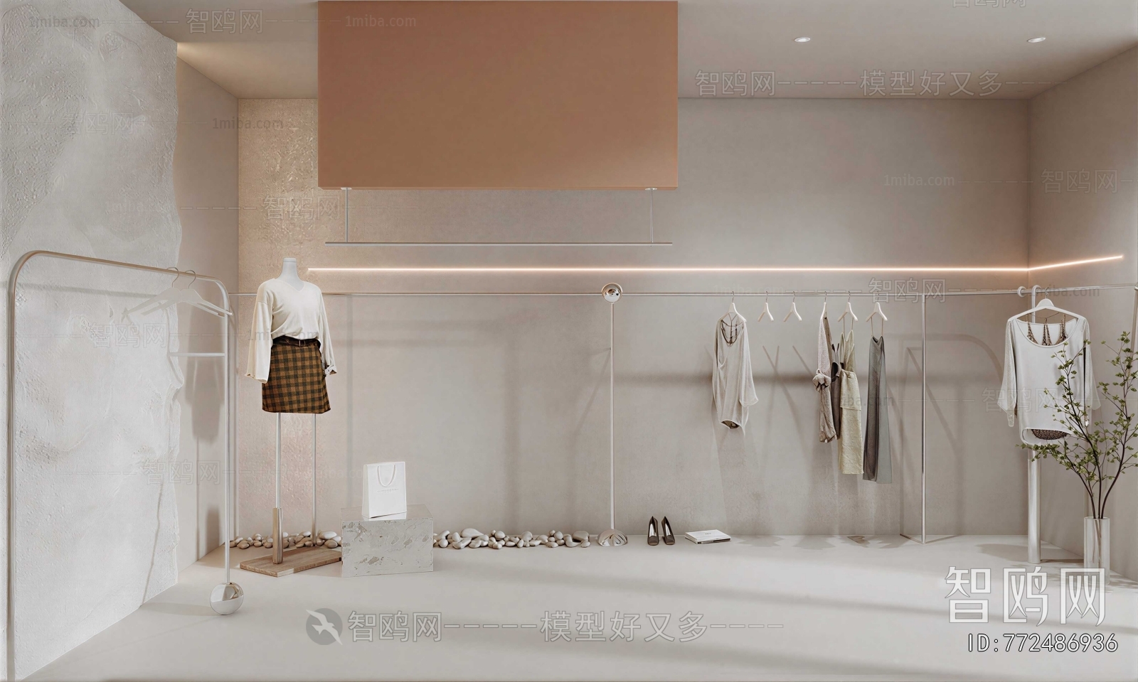 Wabi-sabi Style Clothing Store