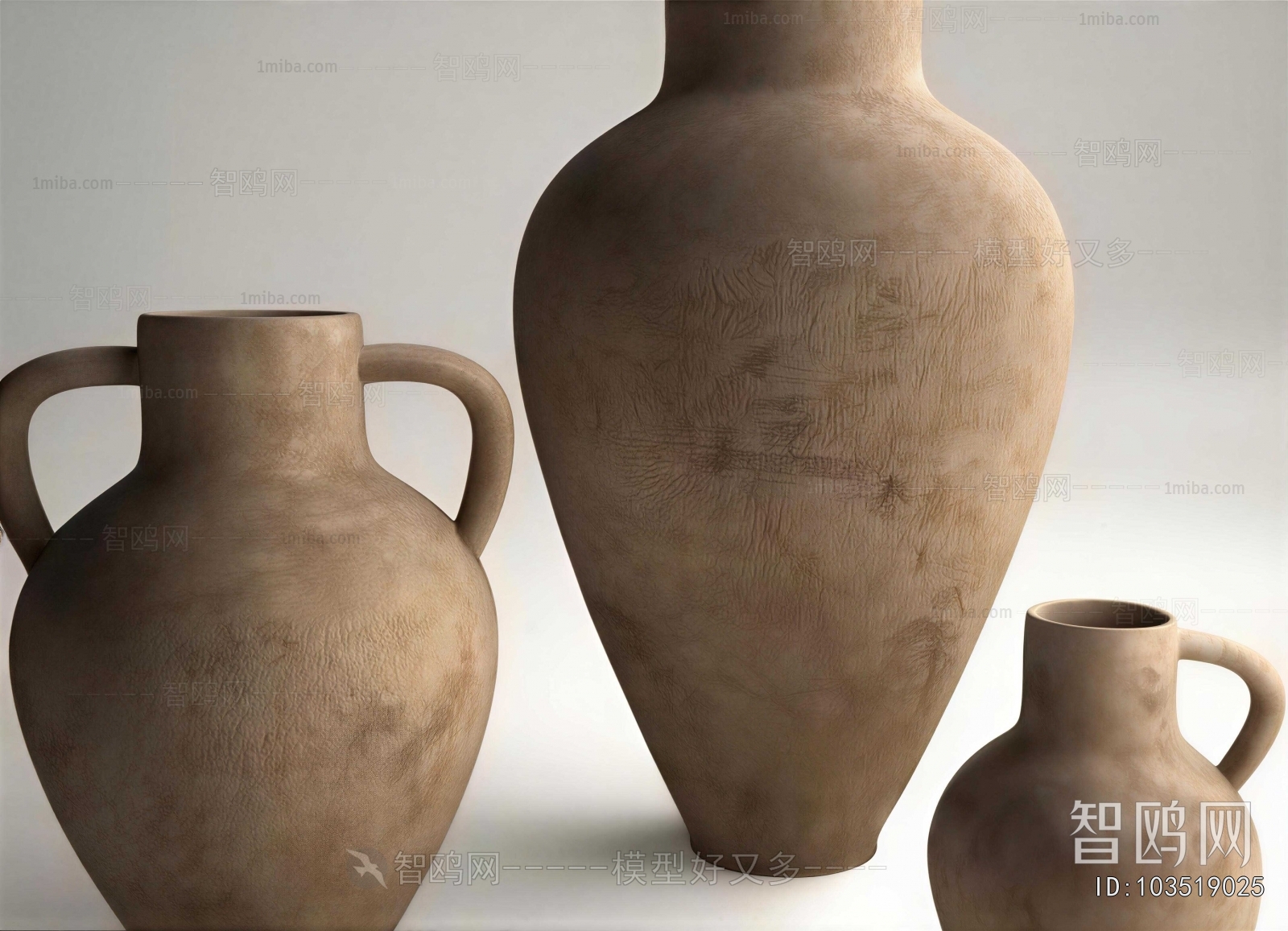 Wabi-sabi Style Clay Pot