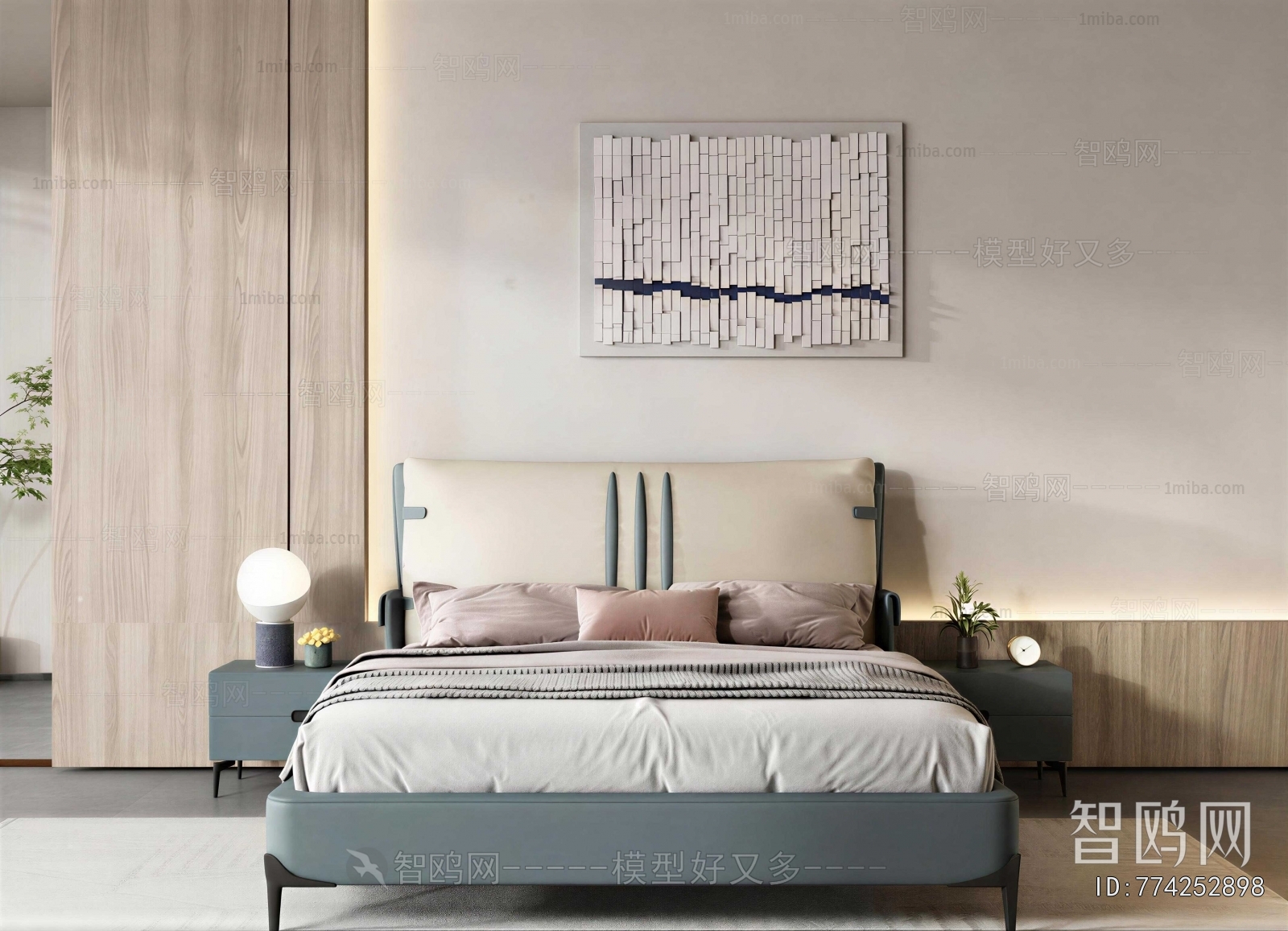 Modern Double Bed