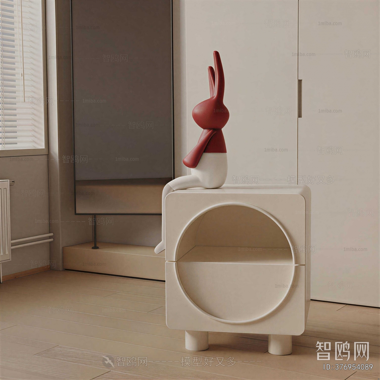 Modern Bedside Cupboard