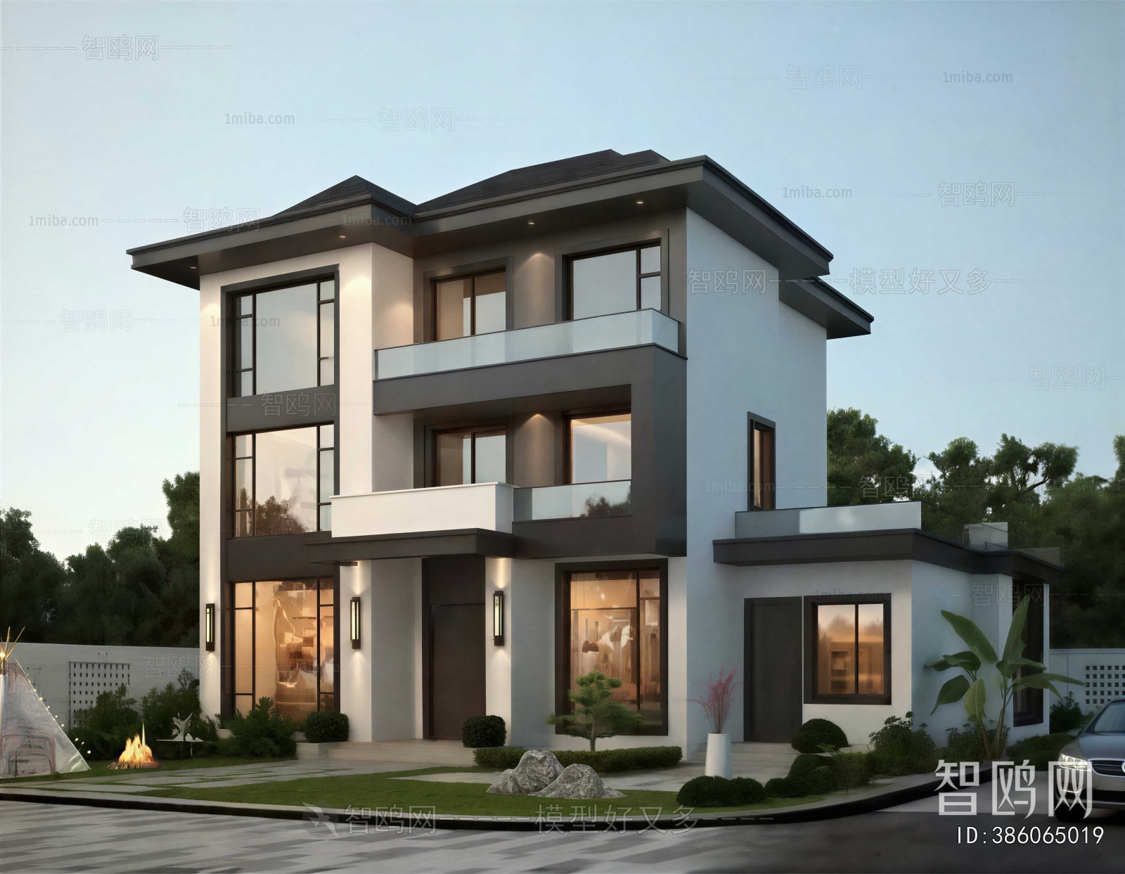 New Chinese Style Detached Villa