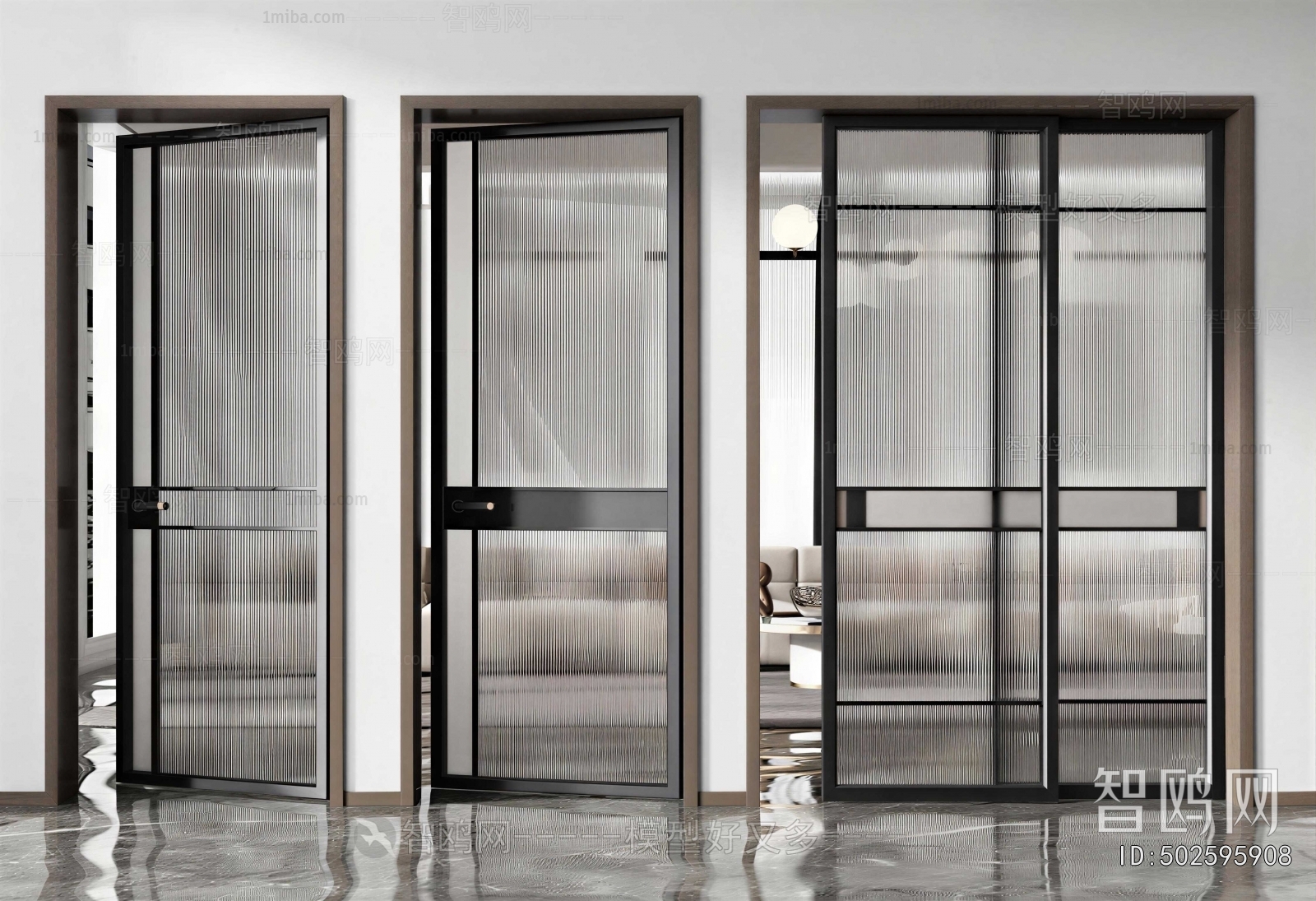 Modern Single Door