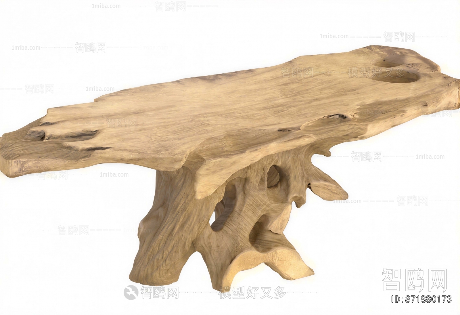 Wabi-sabi Style Coffee Table