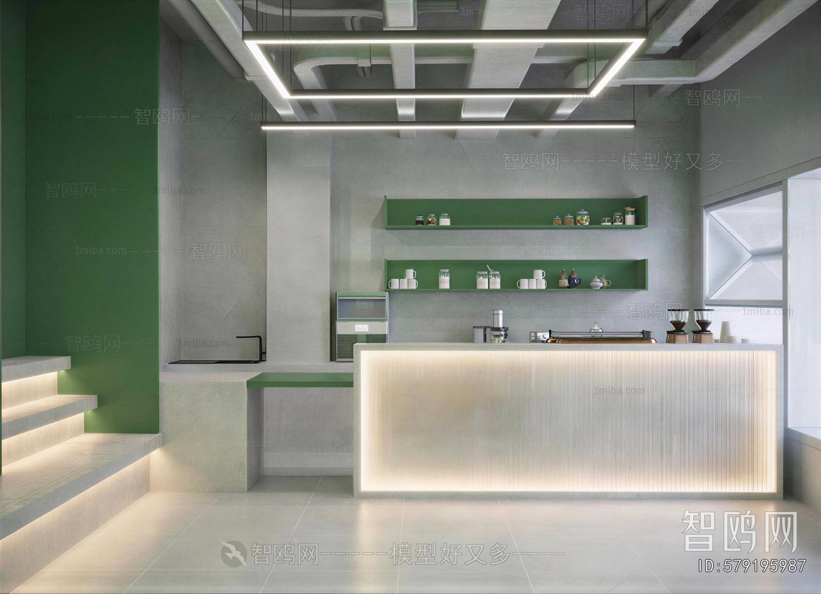 Industrial Style Cafe