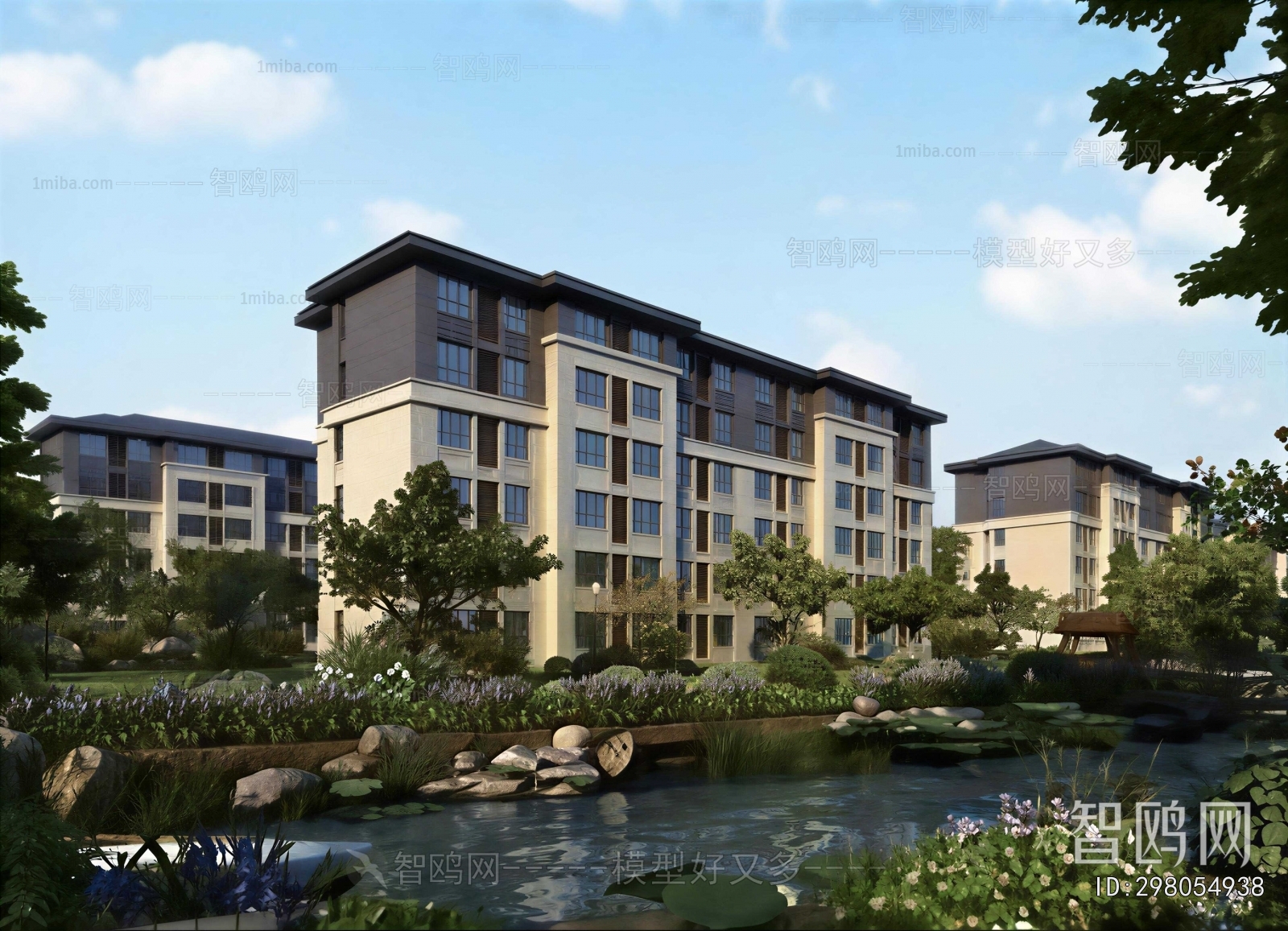 New Chinese Style Residential Building