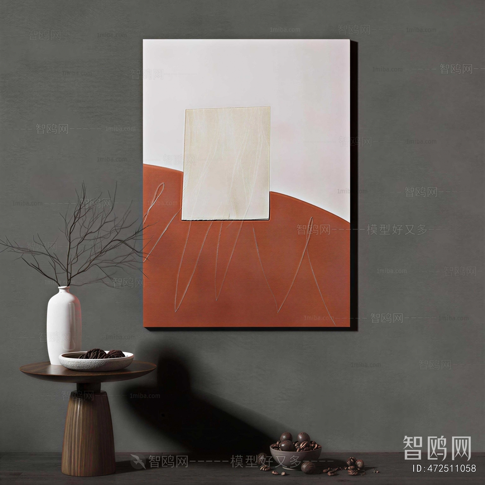 Wabi-sabi Style Painting