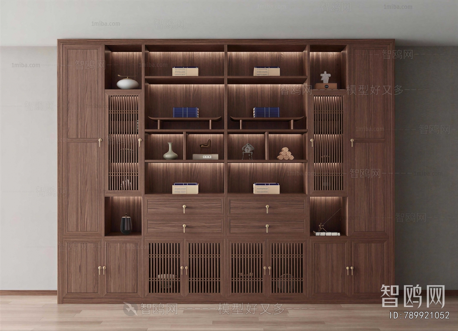 New Chinese Style Bookcase