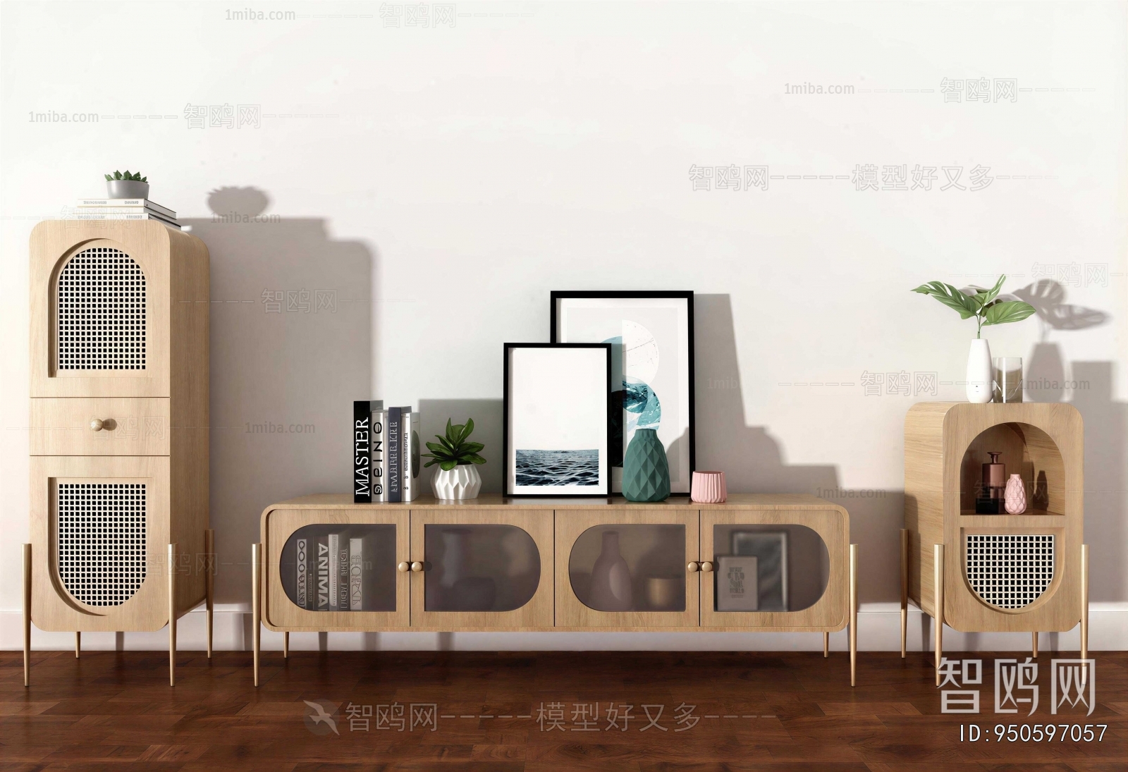 Nordic Style TV Cabinet