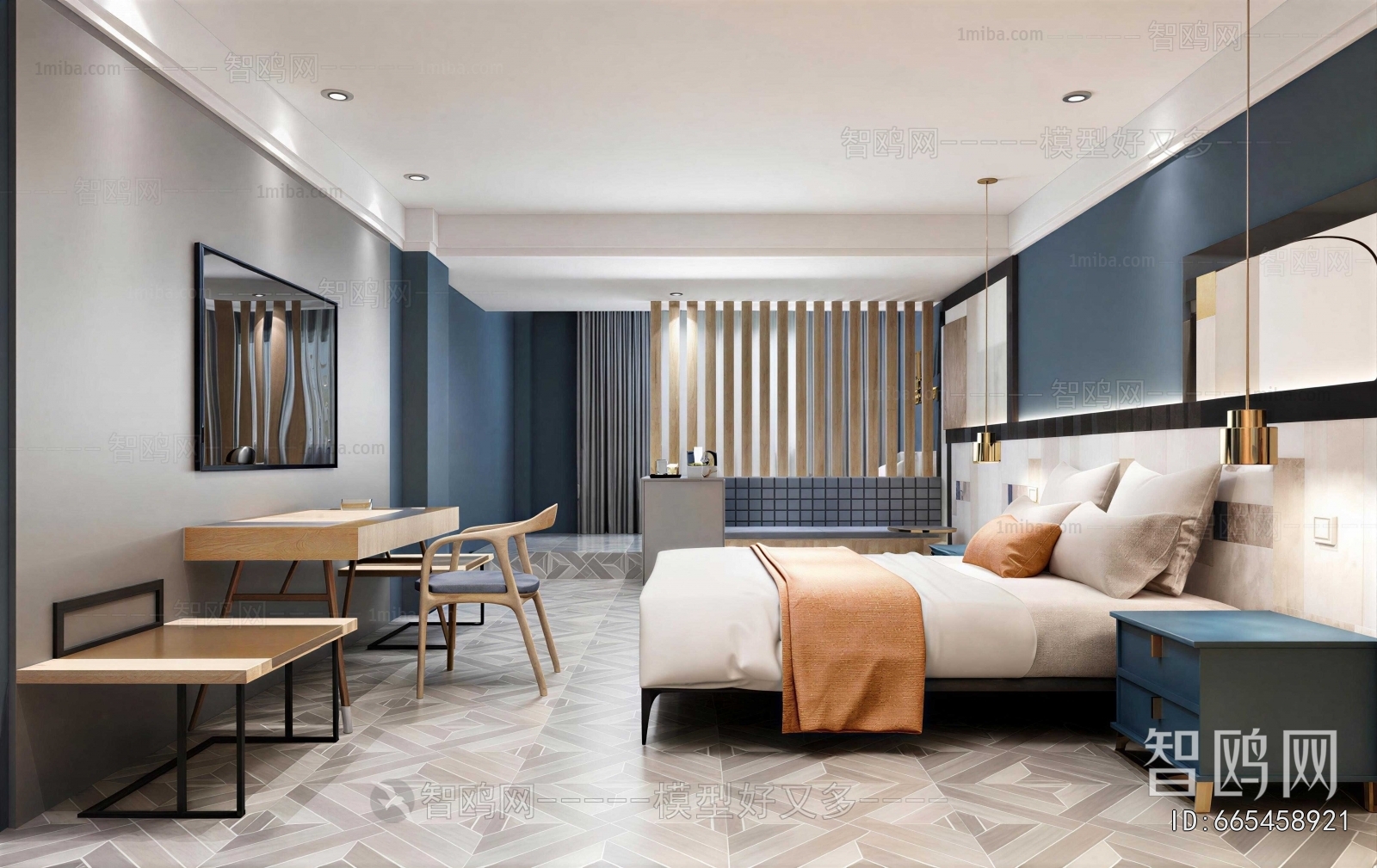 Modern Guest Room