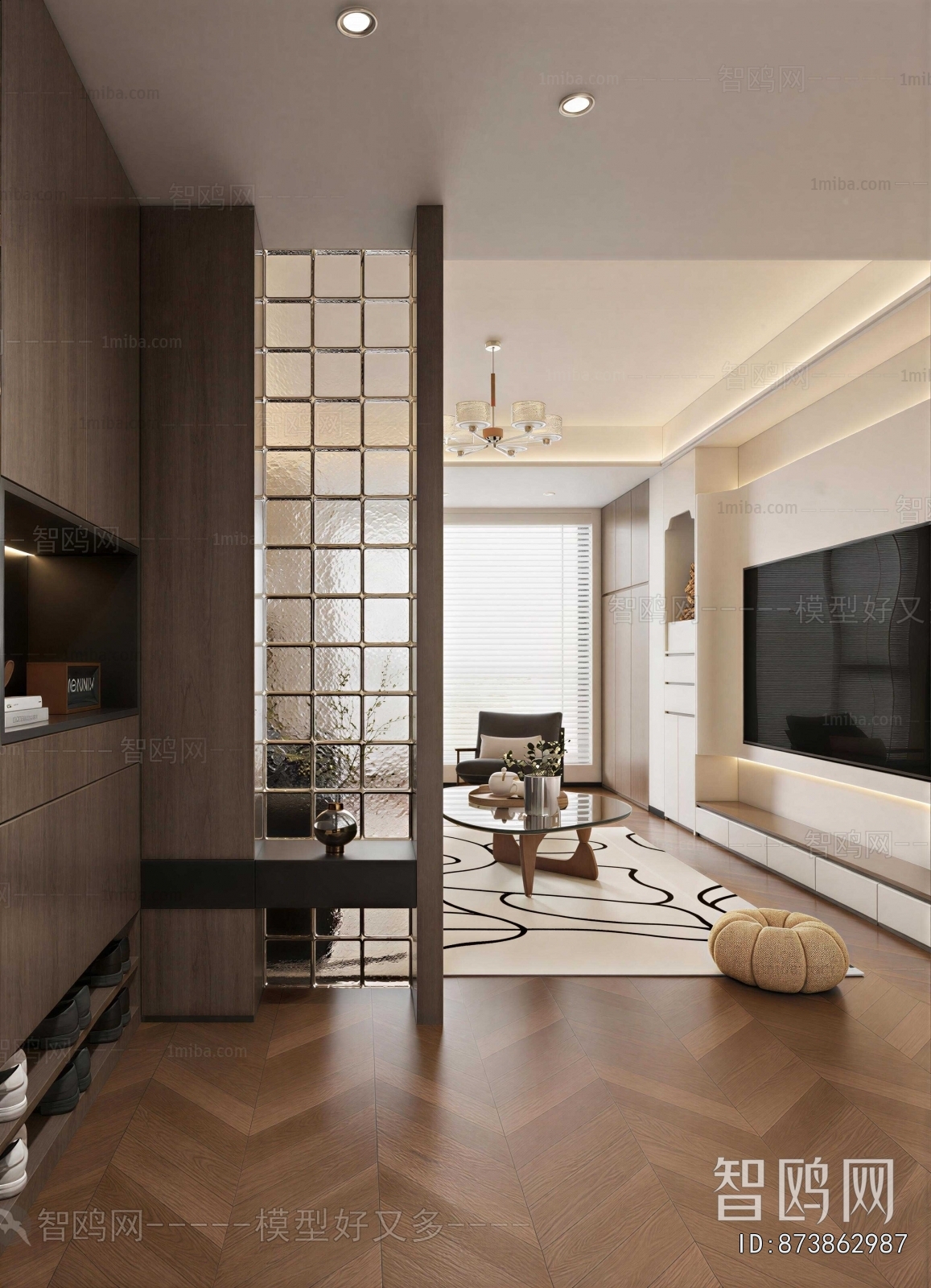 Modern Hallway