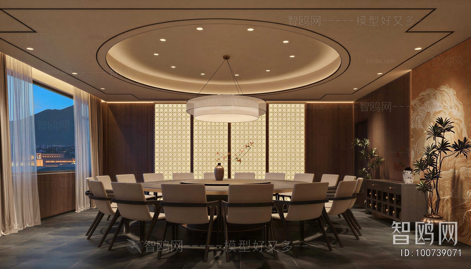 New Chinese Style Restaurant Box