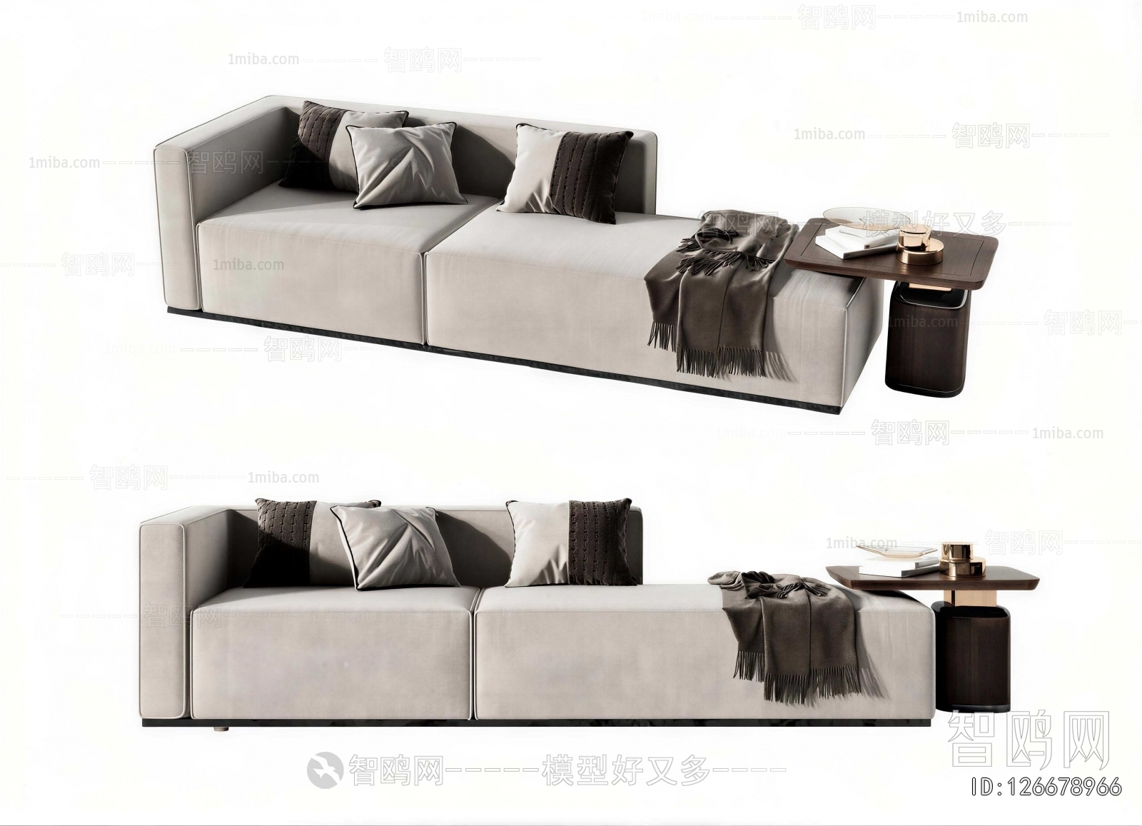 Modern Multi Person Sofa