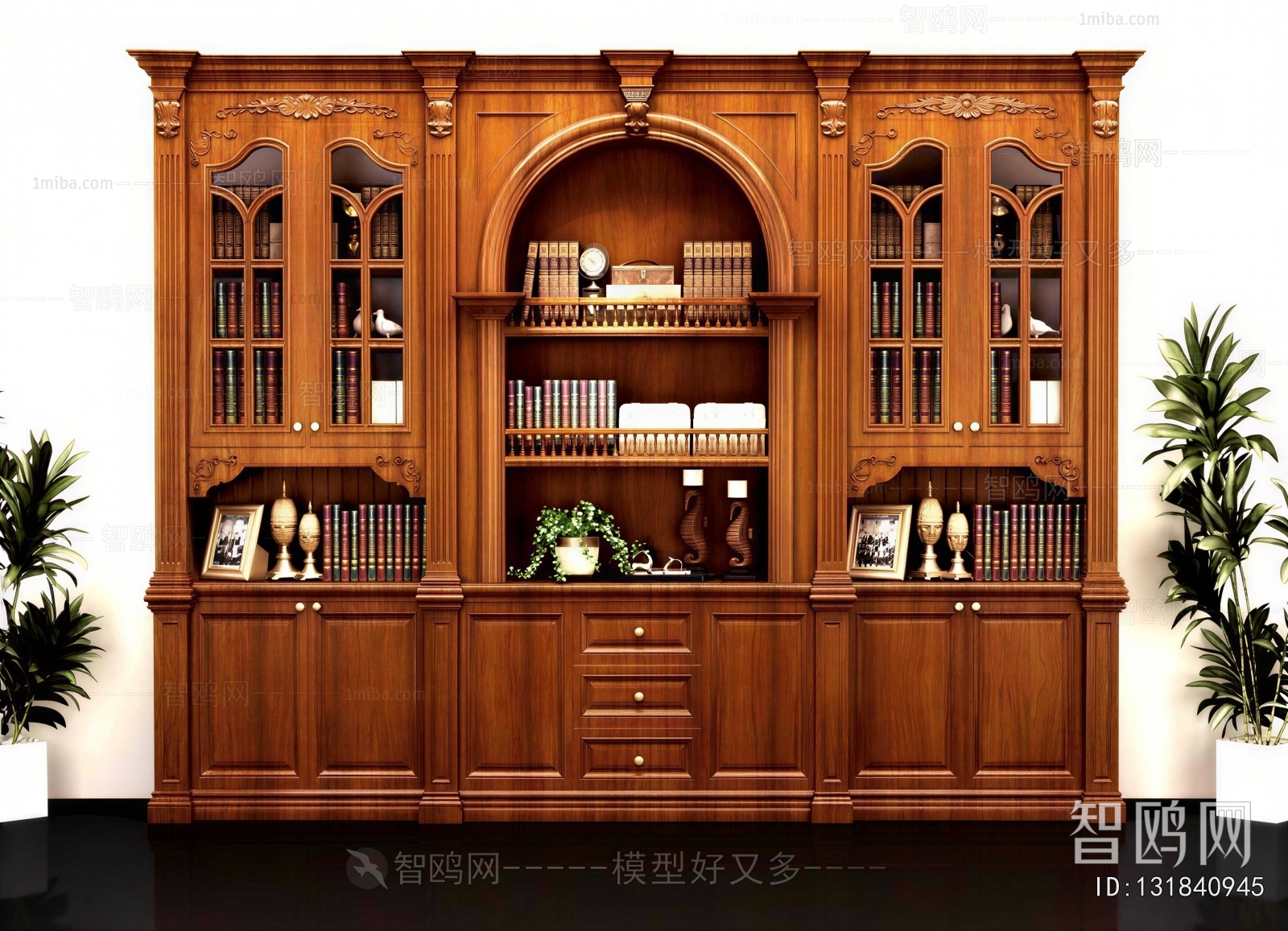 European Style Bookcase