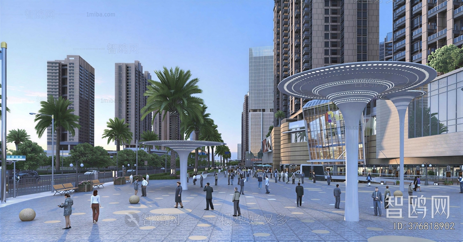 Modern Shopping Mall