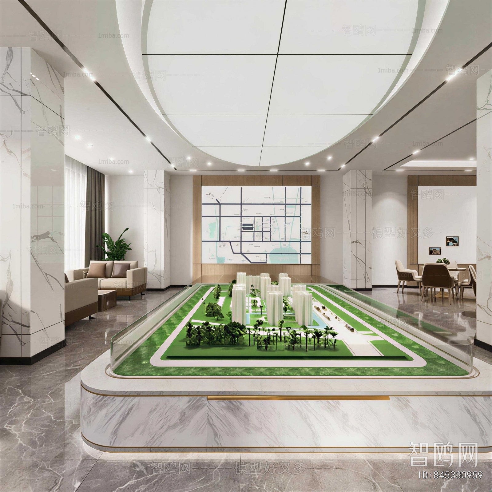 Modern Sand Table Area