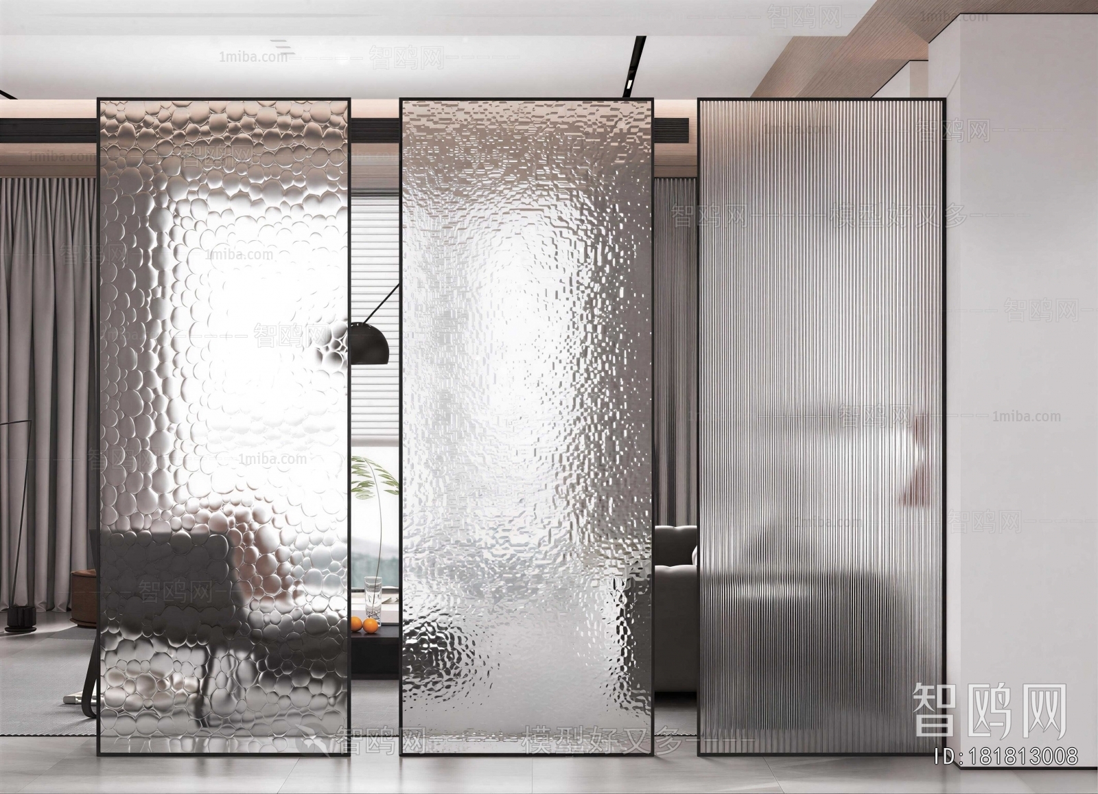 Modern Glass Screen Partition