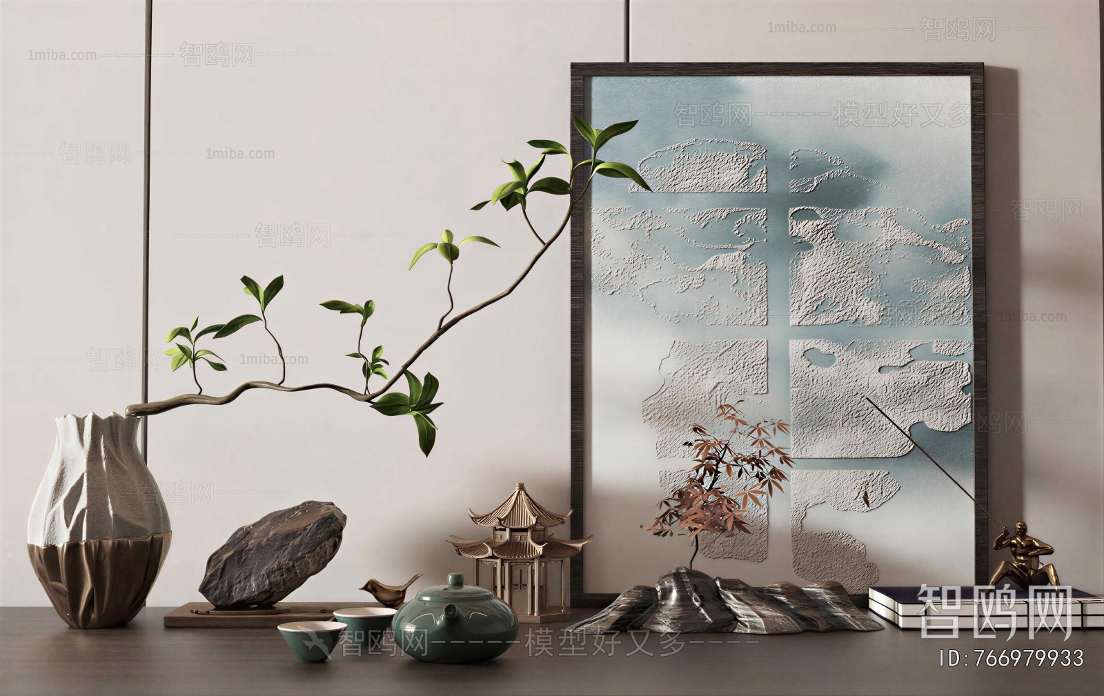 New Chinese Style Decorative Set