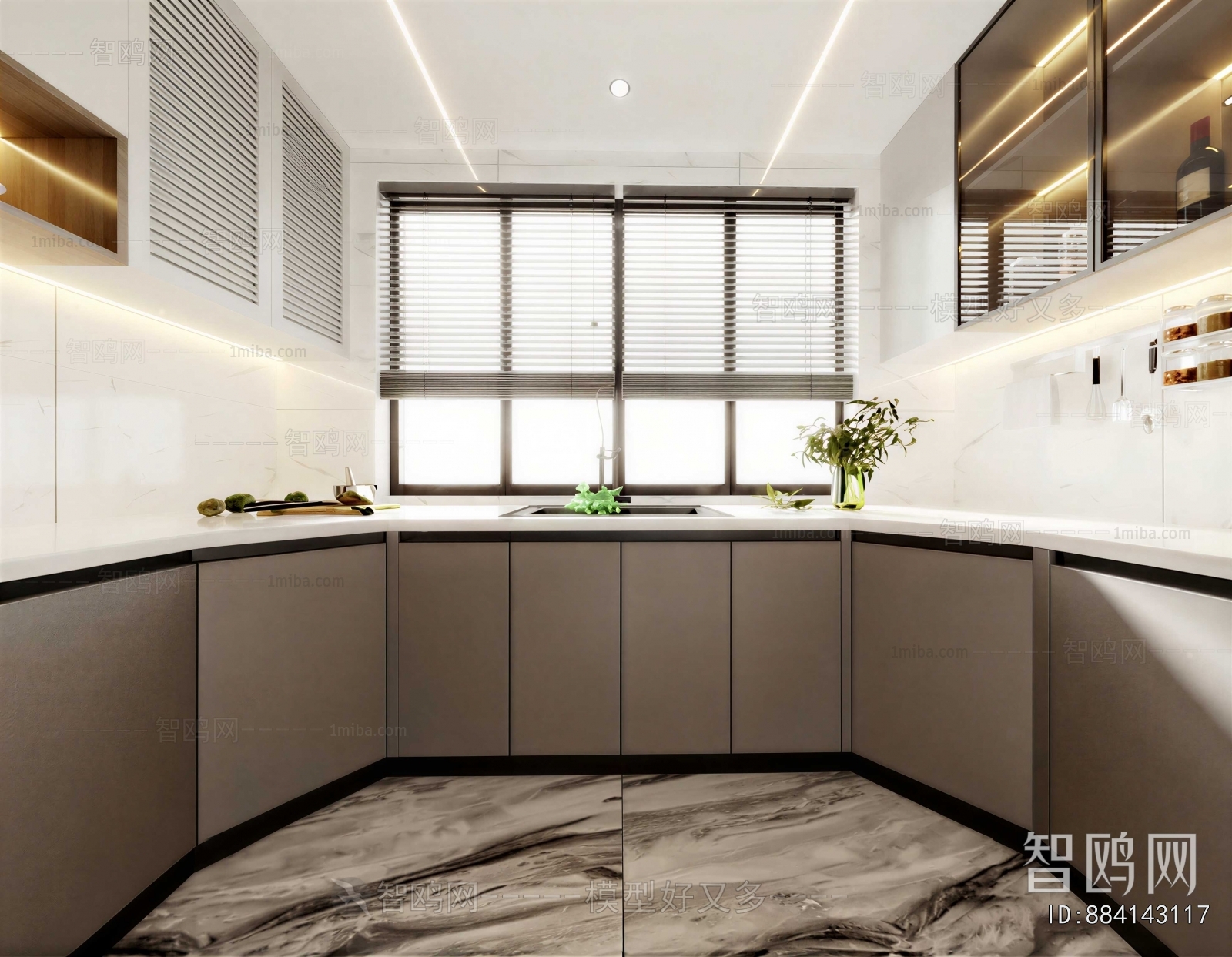 Modern The Kitchen