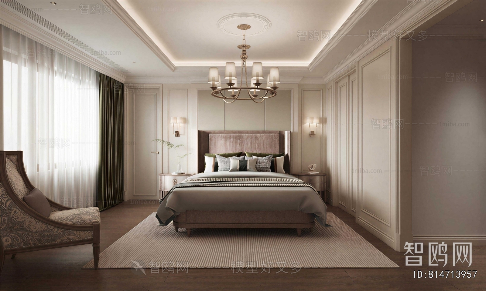 American Style Bedroom