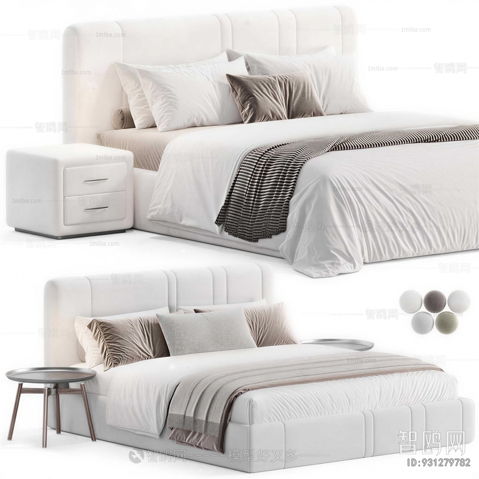 Modern Double Bed