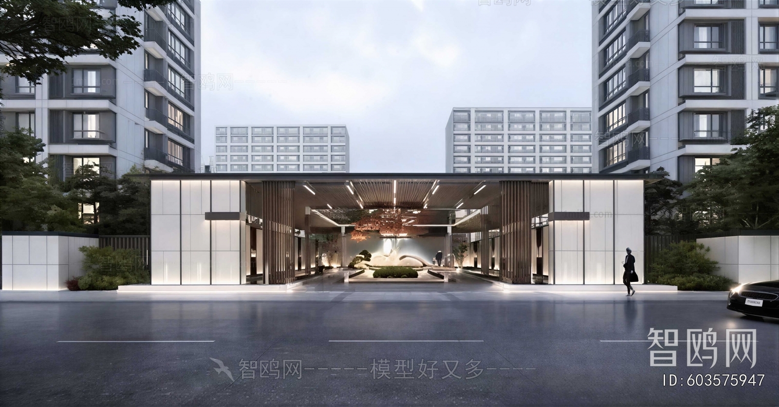 Modern Facade Element