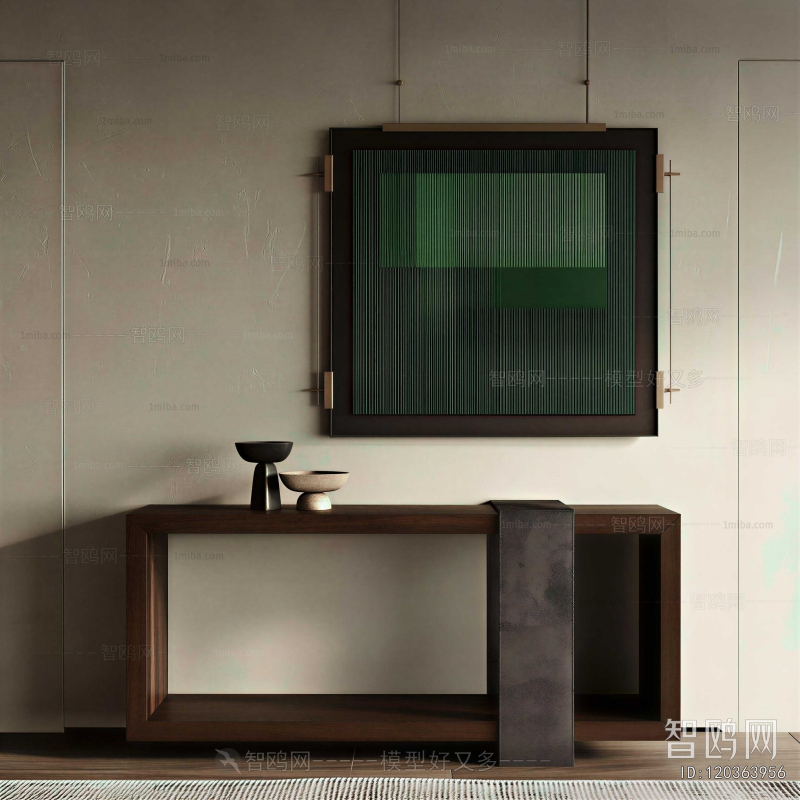 Wabi-sabi Style Console